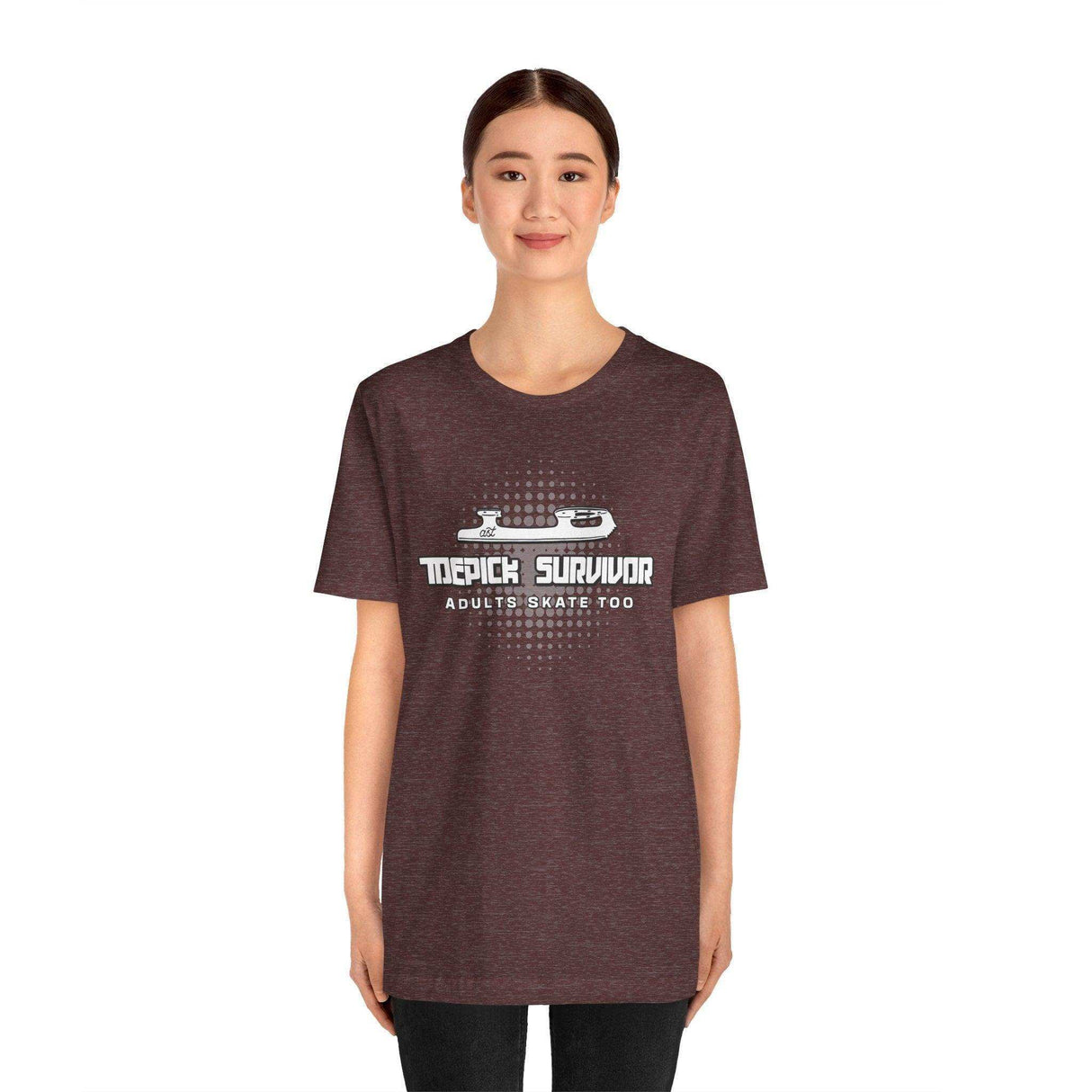 Toepick Survivor Tee - Adults Skate Too LLC