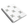 Koala On Ice Spiral Notebook
