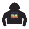 Toepick! Cropped Hoodie - Adults Skate Too LLC