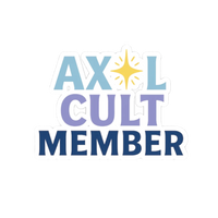 Axel Cult Member Stickers - Adults Skate Too LLC