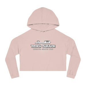 Toepick Survivor Women’s Cropped Hooded Sweatshirt