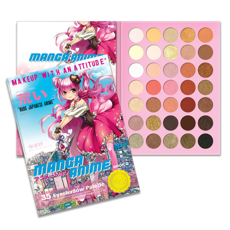 Manga Anime Makeup 35 Eyeshadow Palette Book 2