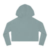 I Love Winter Cropped Hooded Sweatshirt