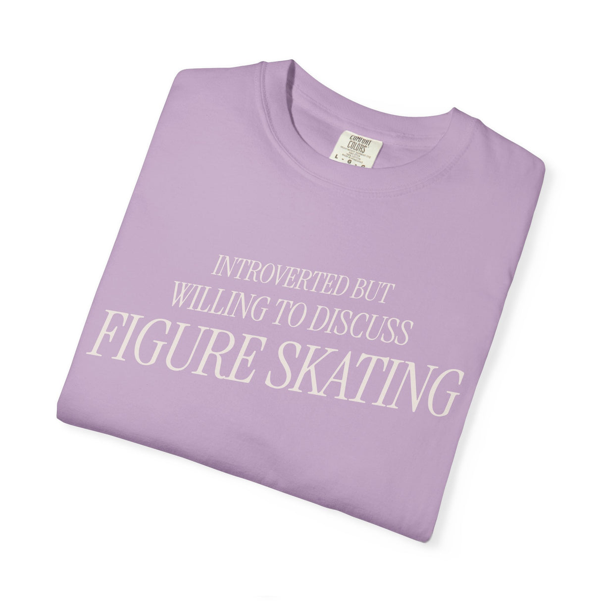 Introverted but Willing to Discuss Figure Skating T-Shirt - Adults Skate Too LLC