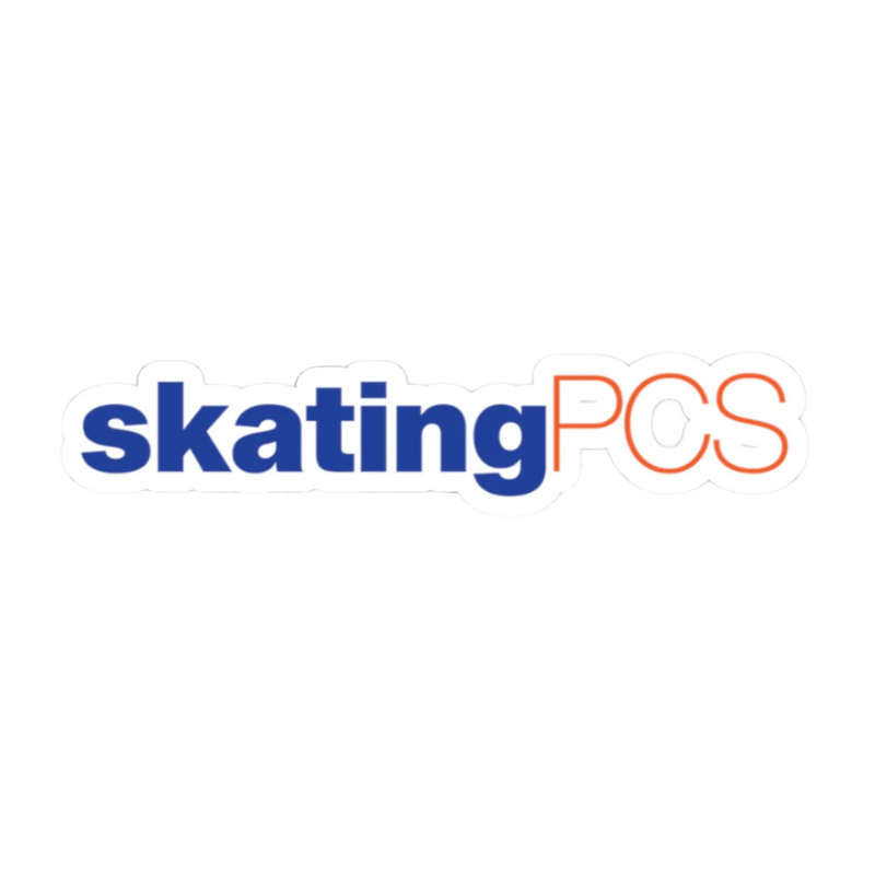Skating PCS Vinyl Stickers - Adults Skate Too LLC