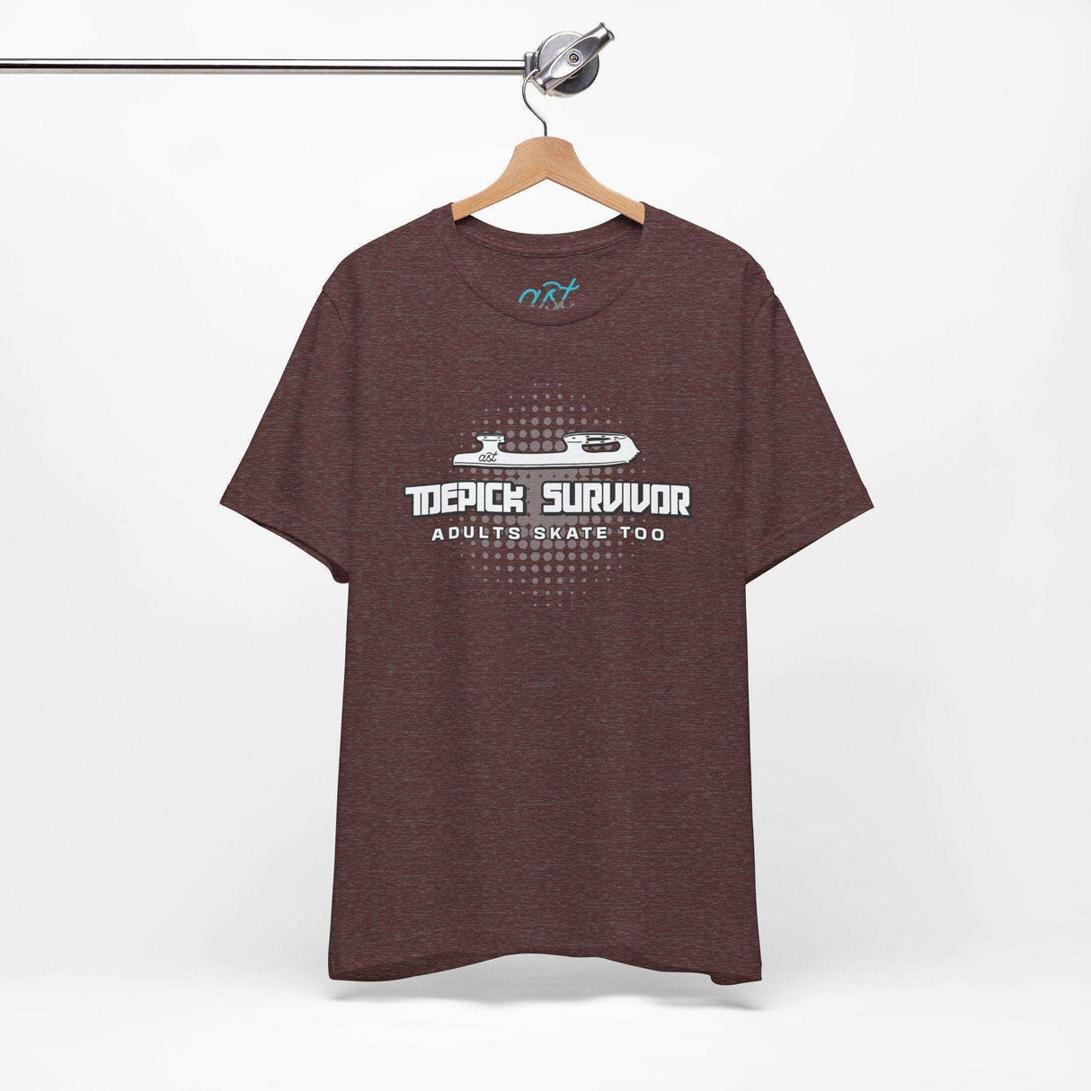 Toepick Survivor Tee - Adults Skate Too LLC