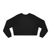 Retro Women's Cropped Fleece Pullover