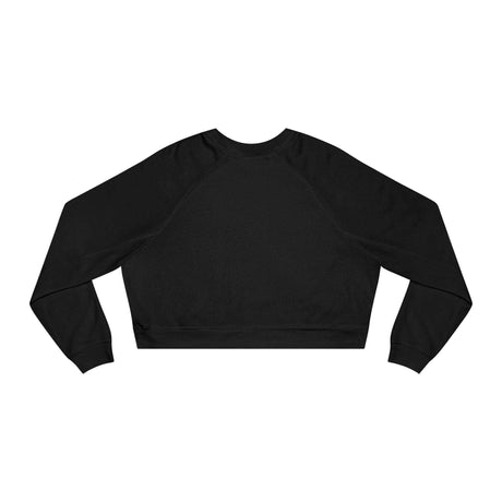 Retro Women's Cropped Fleece Pullover - Adults Skate Too LLC