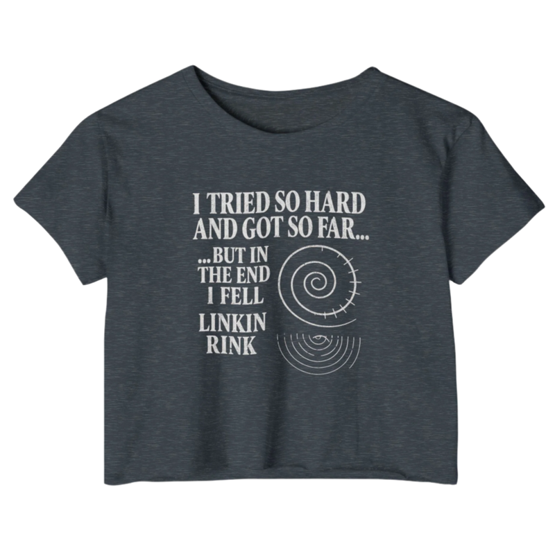 Linkin Rink Festival Crop Top - Adults Skate Too LLC