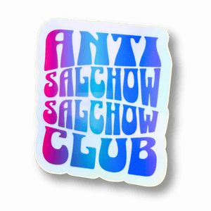 Anti Salchow Salchow Club Holographic Sticker