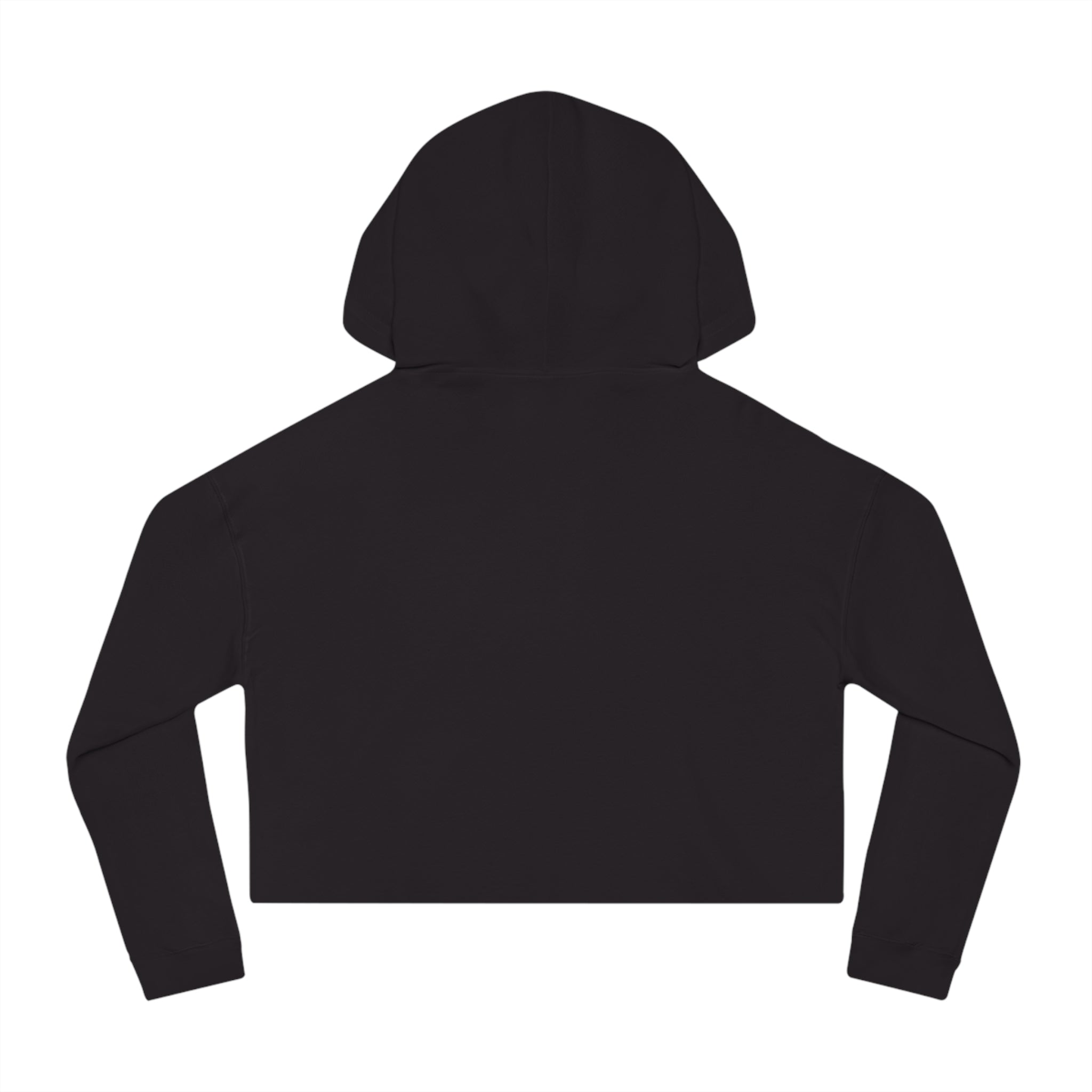 I Love Winter Cropped Hooded Sweatshirt