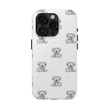 Cute Koala Tough Phone Case - Durable Protection for Nature Lovers