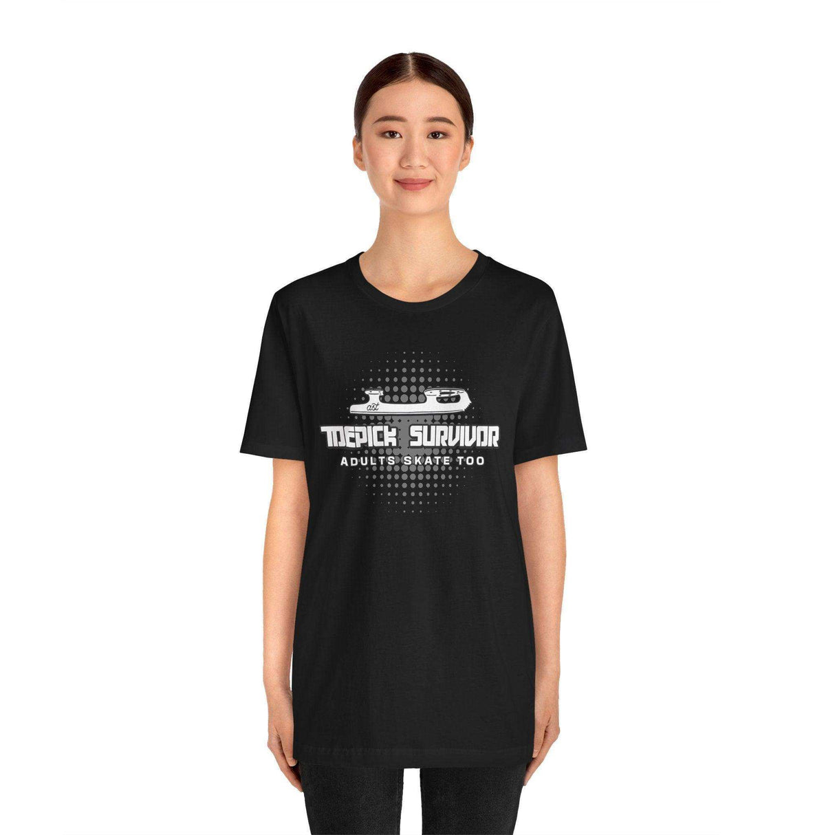 Toepick Survivor Tee - Adults Skate Too LLC