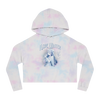 I Love Winter Cropped Hooded Sweatshirt