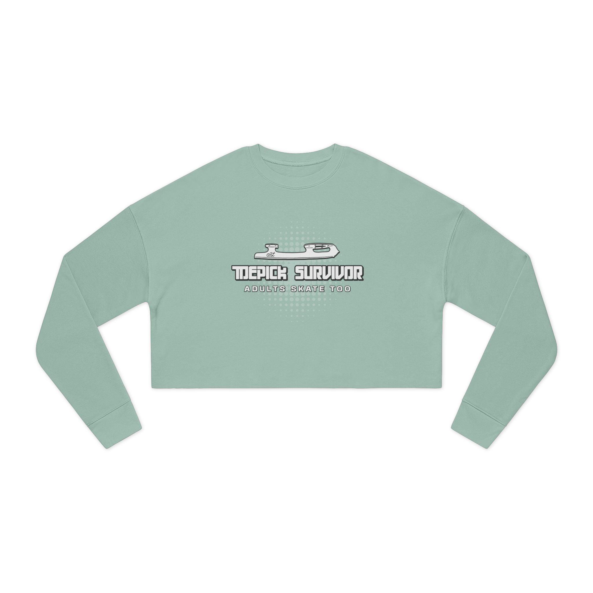 Toepick Survivor Women's Cropped Sweatshirt