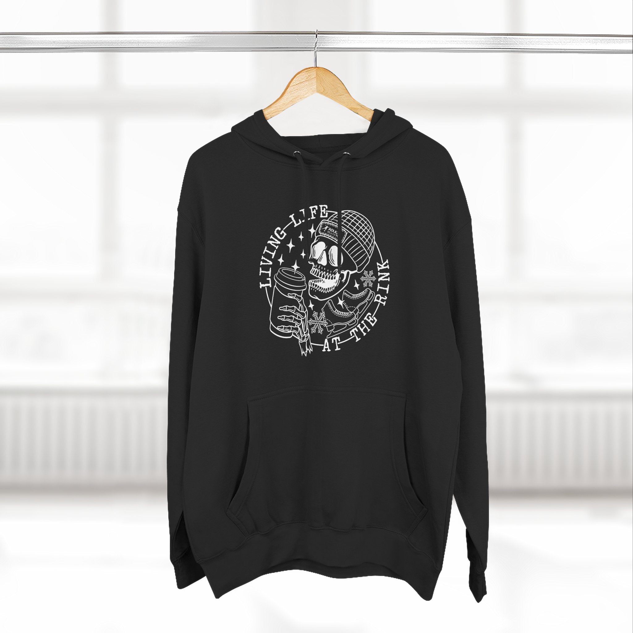 Living Life at the Rink Fleece Hoodie