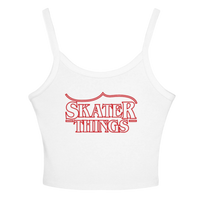 Skater Things Spaghetti Strap Tank Top - Adults Skate Too LLC