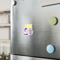 Second Favorite F Word Vinyl Stickers - Adults Skate Too LLC