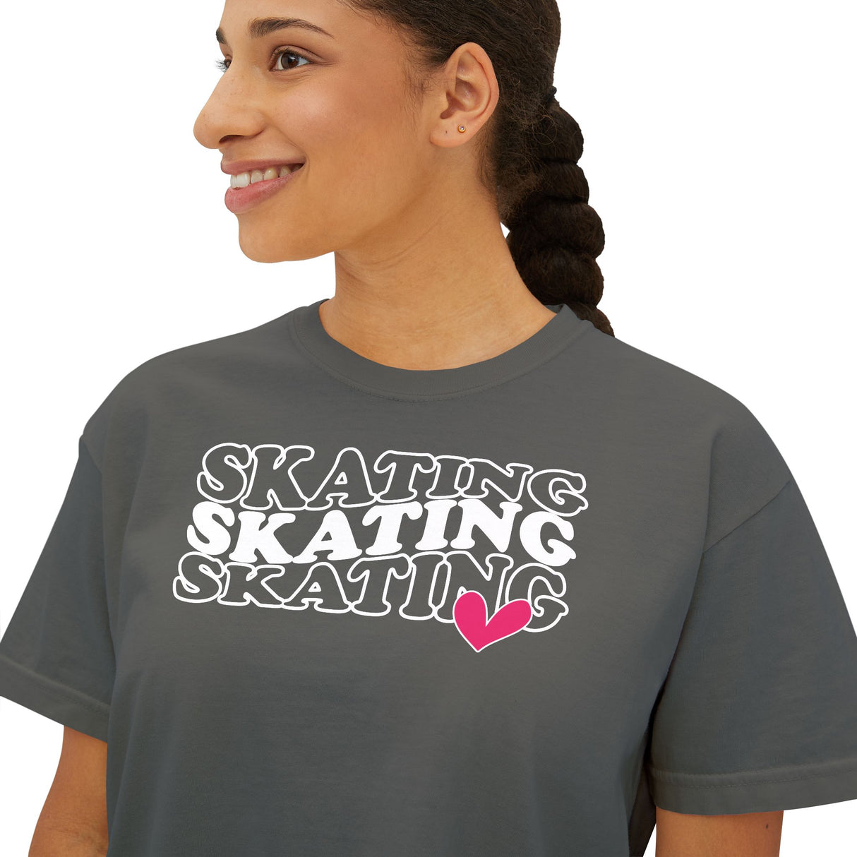 Skating Vibes Women's Boxy Tee - Adults Skate Too LLC
