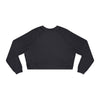 Retro Women's Cropped Fleece Pullover
