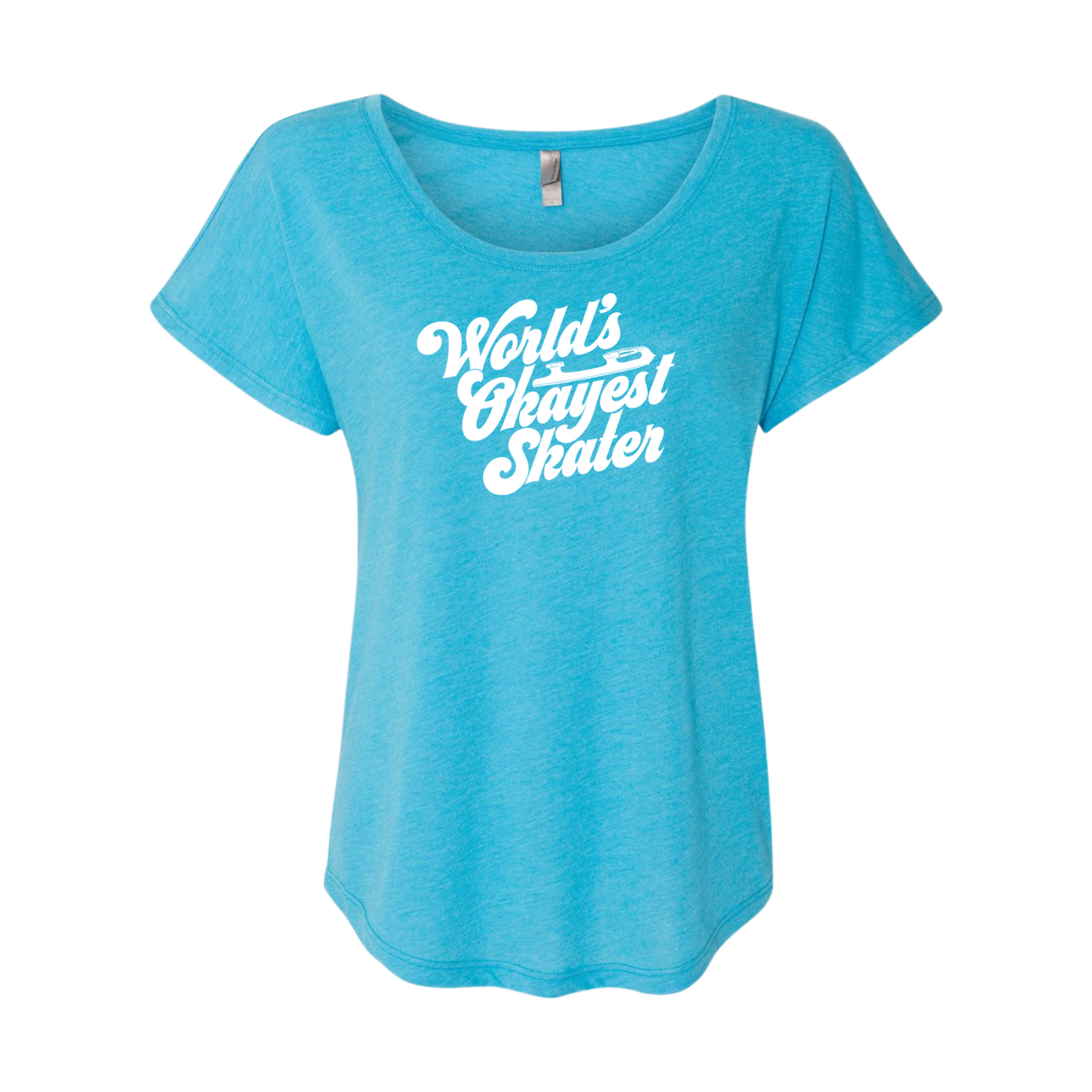 World's Okayest Skater Dolman Tee