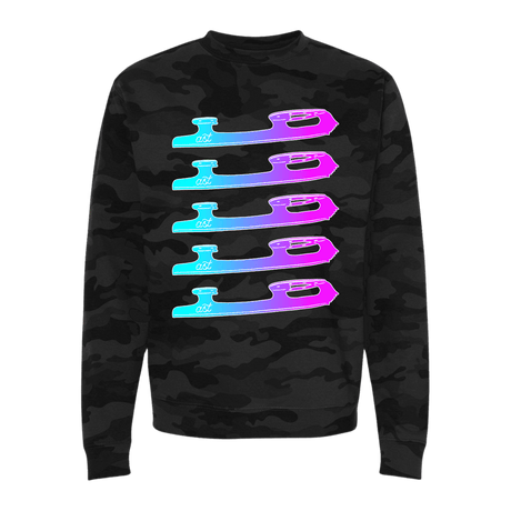 Ombre Blades Camo Sweatshirt - Adults Skate Too LLC