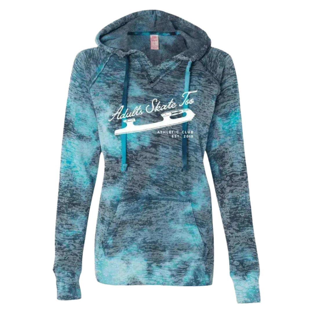 Athletic Club Burnout Hoodie - Adults Skate Too LLC