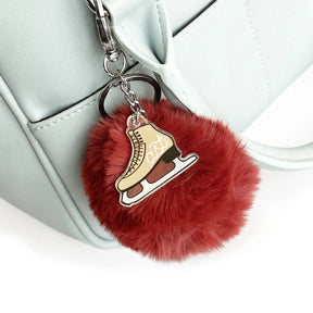AST Bag Pom & Skate Keychain