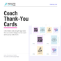 Coach Thank-You Cards and Gift Tags printable, preview