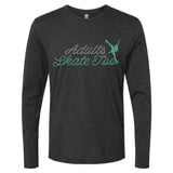 AST Cursive Long Sleeve Crew - Adults Skate Too LLC