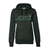 AST Cursive Women's Glitter Hoodie - Adults Skate Too LLC