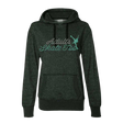 Cursive Glitter Hoodie - Adults Skate Too LLC