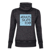 Ice Square Cowl Neck Sweatshirt