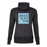 Ice Square Cowl Neck Sweatshirt