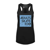 AST Ice Square Racerback Tank - Adults Skate Too LLC