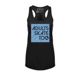 Ice Square Racerback Tank - Adults Skate Too LLC