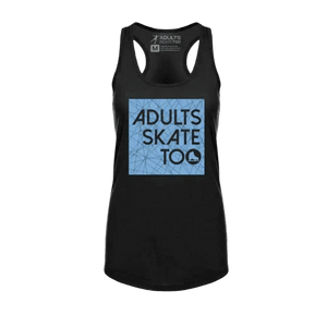 Ice Square Racerback Tank - Adults Skate Too LLC