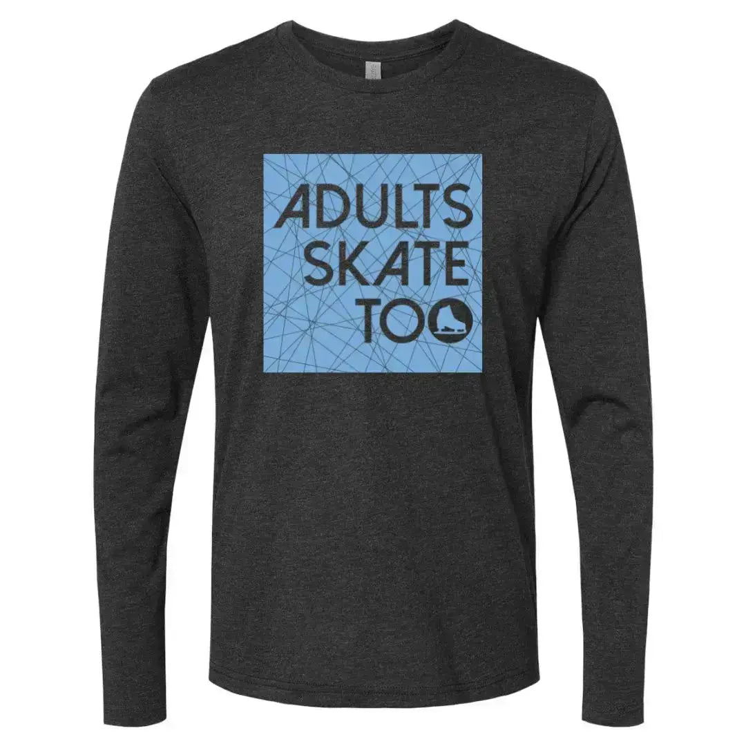 AST Ice Square Unisex Long Sleeve Crew Adults Skate Too LLC