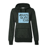 AST Ice Square Women's Glitter Hoodie - Adults Skate Too LLC