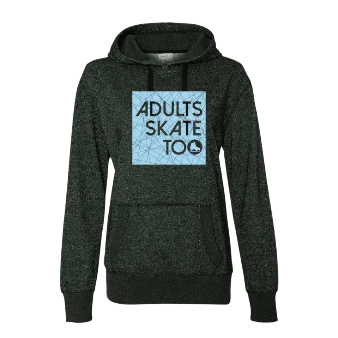 Ice Square Glitter Hoodie