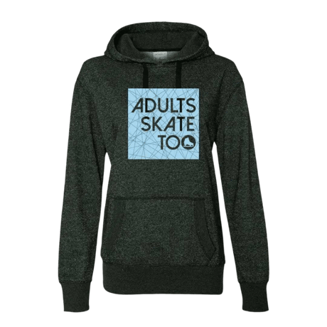 Ice Square Glitter Hoodie - Adults Skate Too LLC