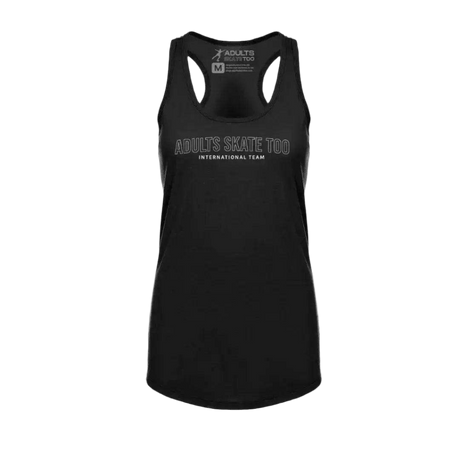 International Team Racerback Tank - Adults Skate Too LLC