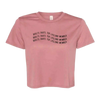 Lifelong Member Flowy Crop