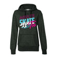 AST Retro Women's French Terry Glitter Hoodie Adults Skate Too LLC