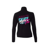 AST Retro Women's Zip Up Practice Jacket Adults Skate Too LLC