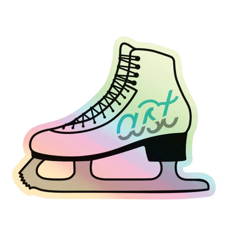 AST Skate Holographic Sticker Adults Skate Too LLC