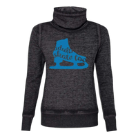 Skate Silhouette Cowl Neck Sweatshirt