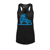 Skate Silhouette Racerback Tank - Adults Skate Too LLC