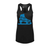 Skate Silhouette Racerback Tank