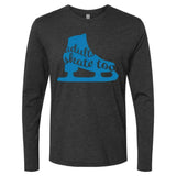 Skate Silhouette Long Sleeve Crew - Adults Skate Too LLC